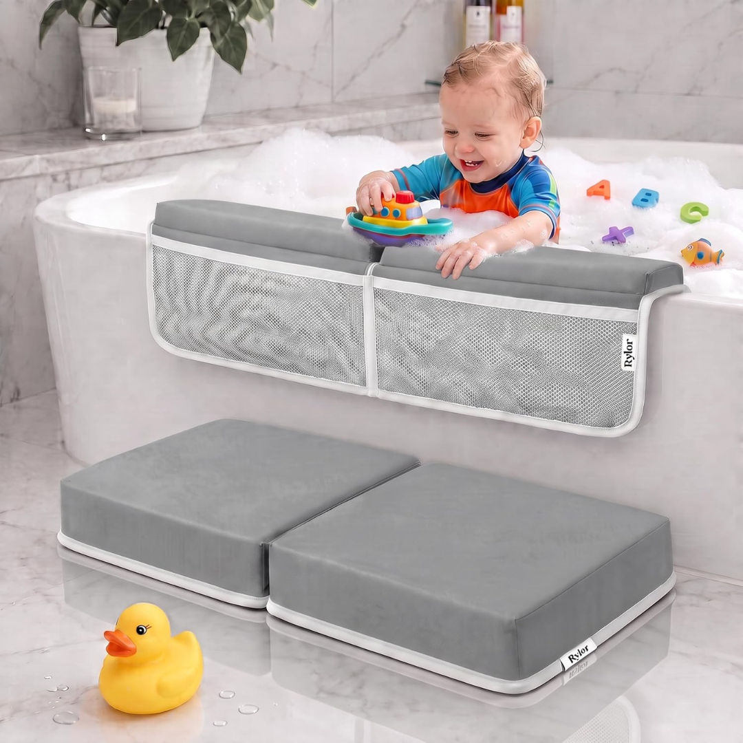Rylor Baby Bath Kneeler and Elbow Rest Set