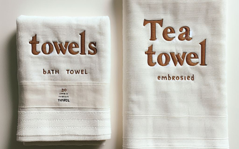 towels and tea towels