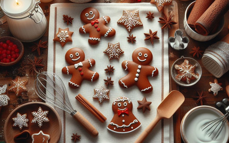 Gingerbread Kitchen Towels