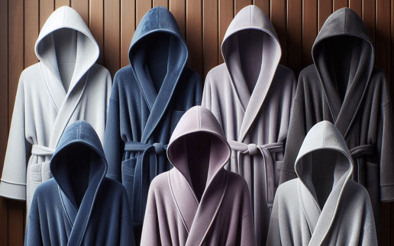 Hooded Bathrobes for Adults