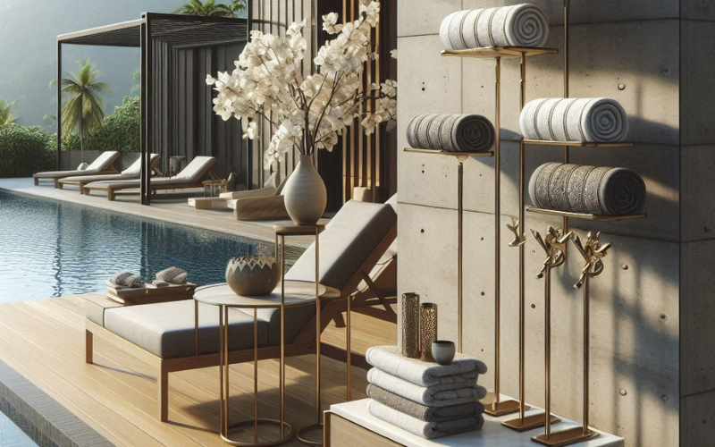 Towel Racks for Pools