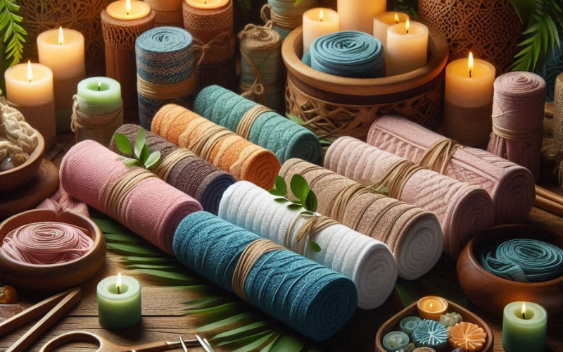 Spa Wraps with Snaps