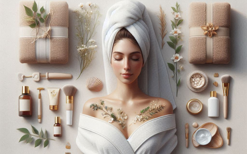 velcro towel wrap with straps