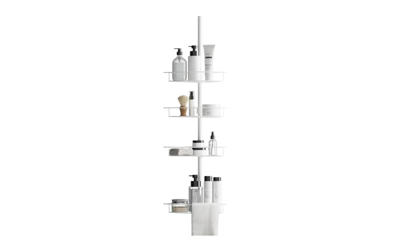 <strong>Zenna Home Tension Pole Shower Caddy</strong>