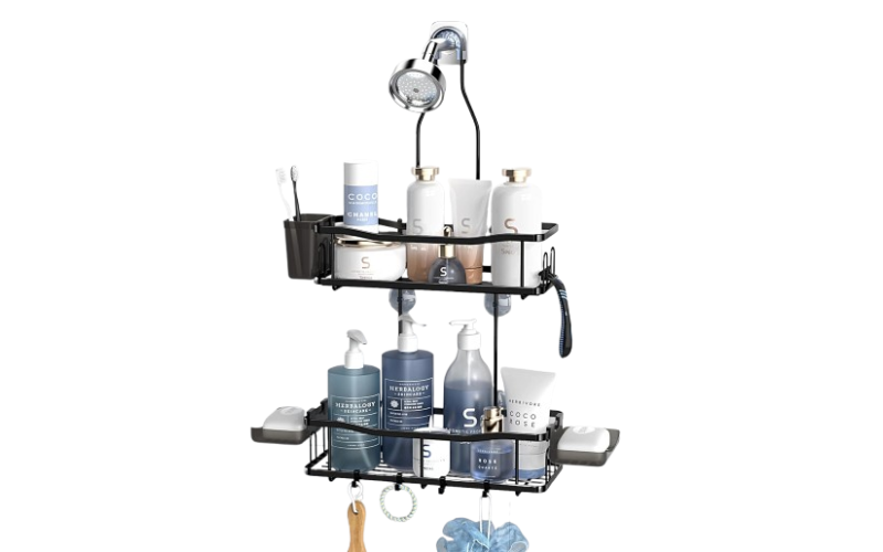 <strong>Hanging Shower Caddy Bathroom Organizer</strong>