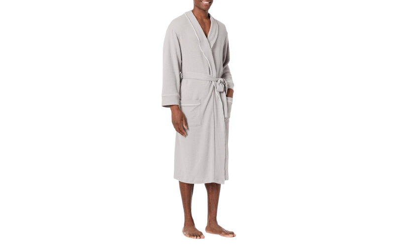 <strong>Amazon Essentials Men's Lightweight Waffle Robe</strong>