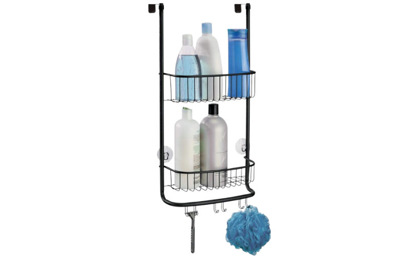 <strong>iDesign Over-the-Door Hanging Shower Caddy Organizer</strong>