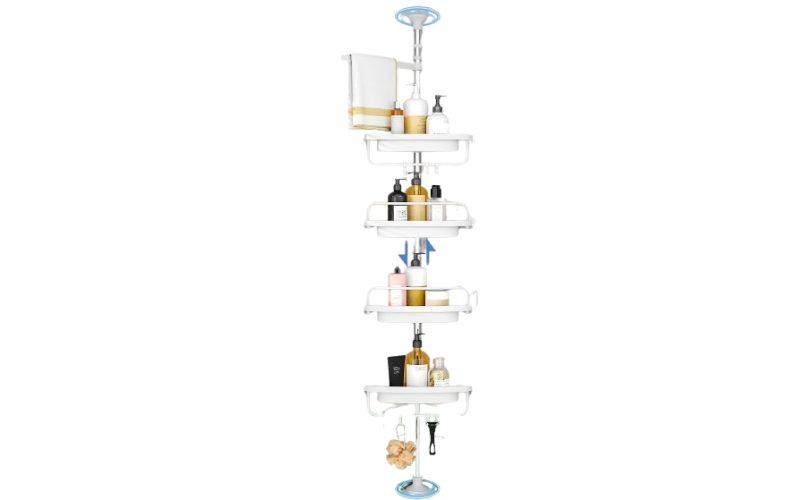 <strong>ALLZONE Rustproof Shower Caddy Corner</strong>