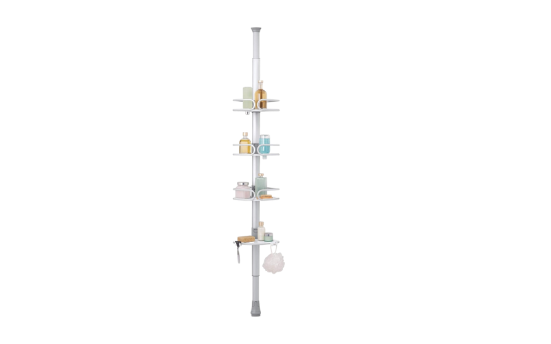 <strong>OXO Good Grips Quik-Extend Aluminum Pole Shower Caddy</strong>