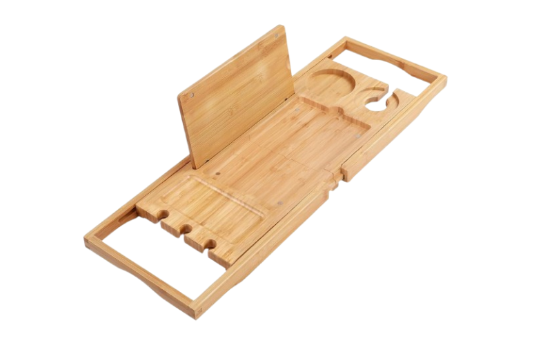 <strong>Utoplike Bamboo Bathtub Caddy Tray</strong>