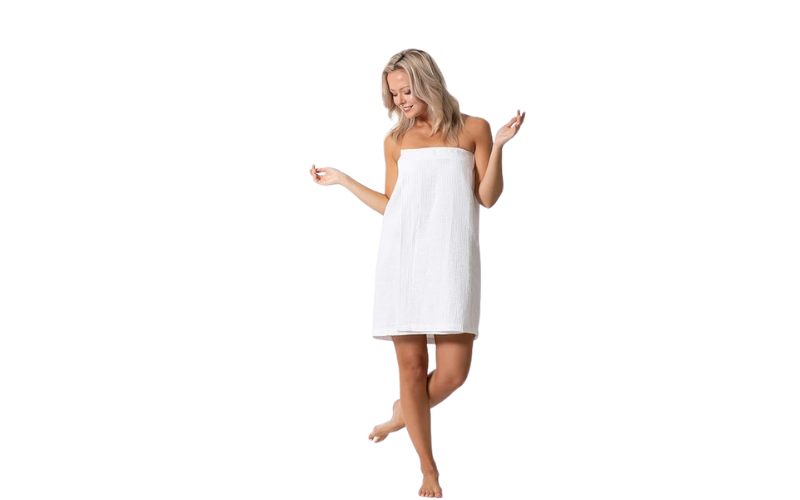 Turkish Linen Women’s Waffle Spa Body Wrap