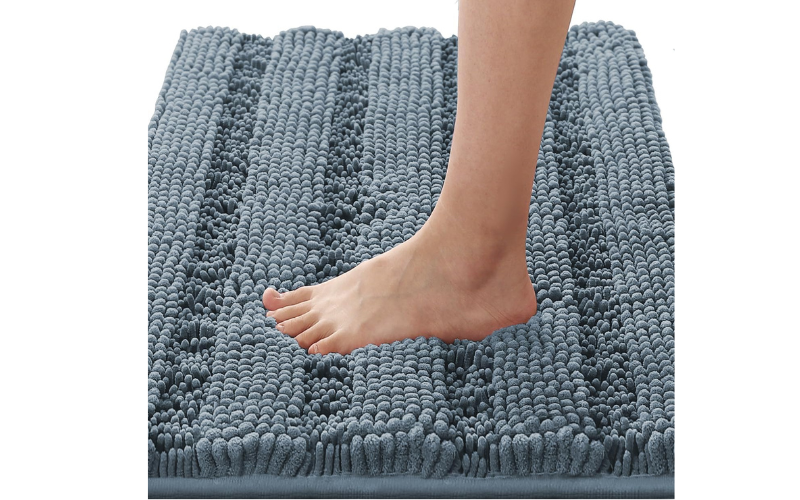 H.VERSAILTEX Chenille Bath Mat