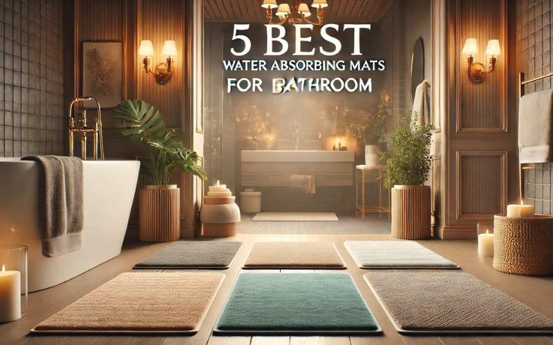Best Water Absorbing Mats for Bathroom