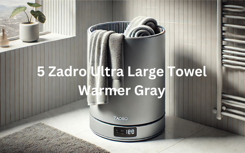Zadro Ultra Large Towel Warmer Gray