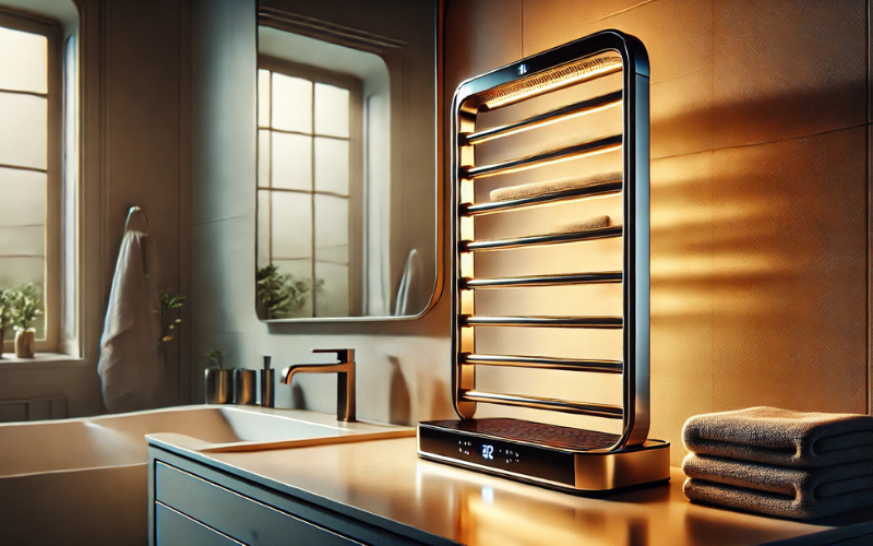 brookstone collapsible towel warmer