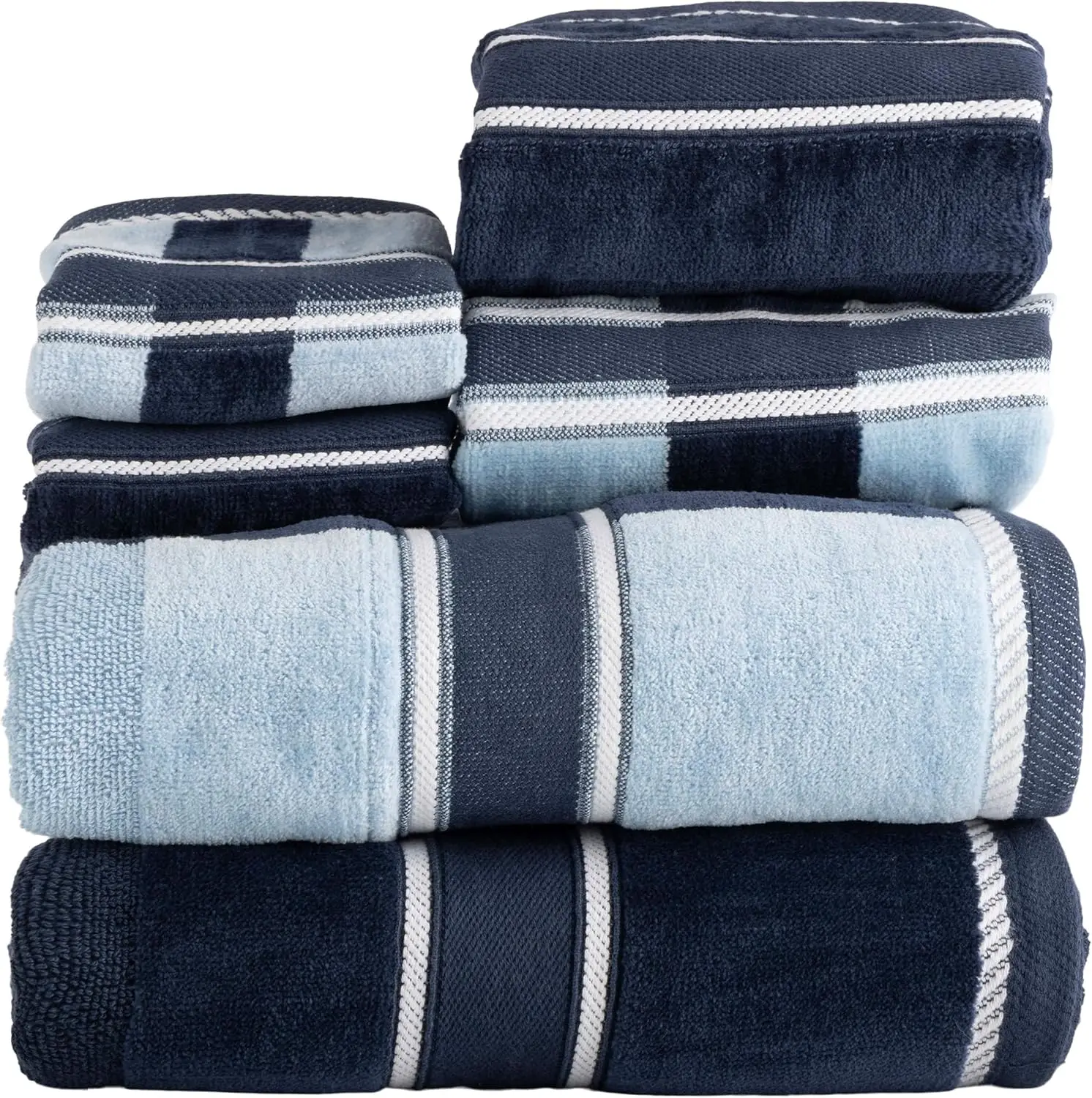 Lavish Home 6 Piece Towel Set