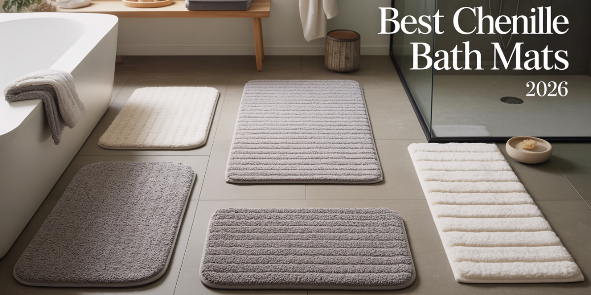 best chenille bath mats