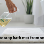 how to stop bath mat from smelling