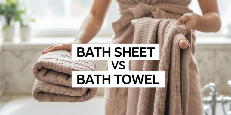 what is the difference between bath sheet and bath towel