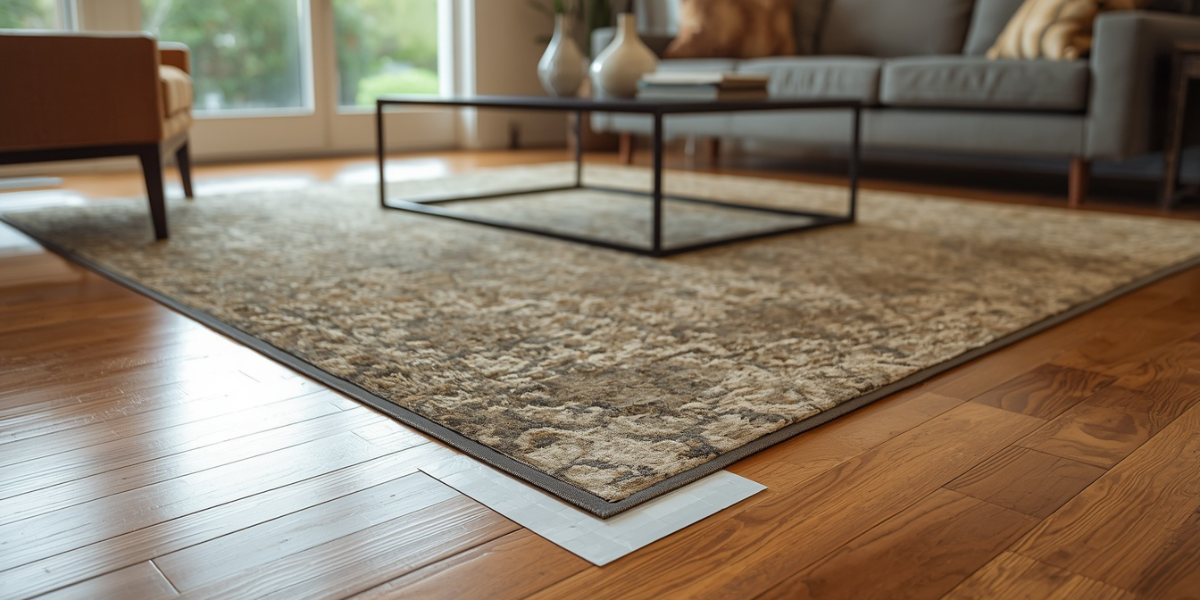 how to keep area rugs from sliding on hardwood