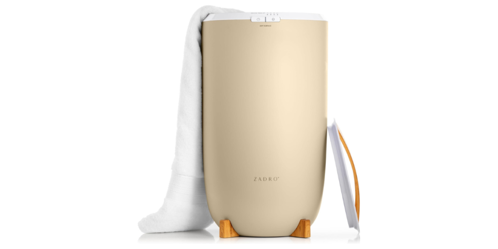 Zadro Large Aromatherapy Towel Warmer Bucket — Best for Creating a Luxury Spa Atmosphere