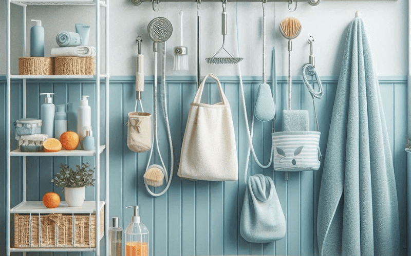 best tension rod shower caddy